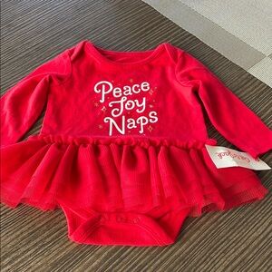 Christmas onesie NWT